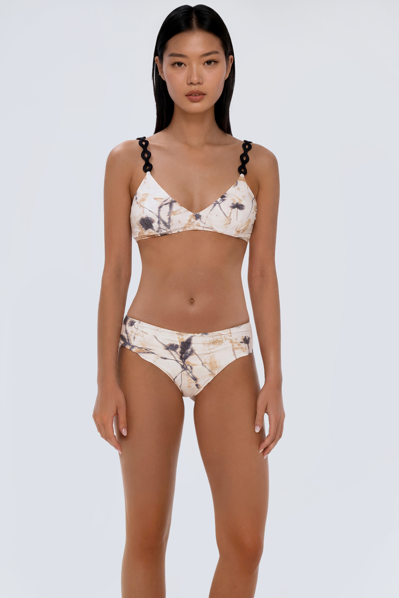 Sylvie bikini stampa ramificata